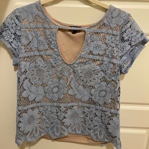express floral blouse